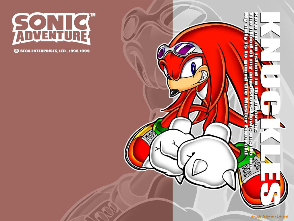 Соник и наклз играть. Sonic Adventure Knuckles. НАКЛЗ Соник Эдвенчер. НАКЛЗ рэп. Sonic Adventure 1 Echidna.